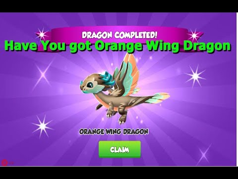 Have You got Orange Wing Dragon-Dragon Mania Legends | Hatched Frankie Dragon | DML