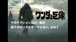 - 靴下の片っ方が見つからない。【ワンダと巨像】