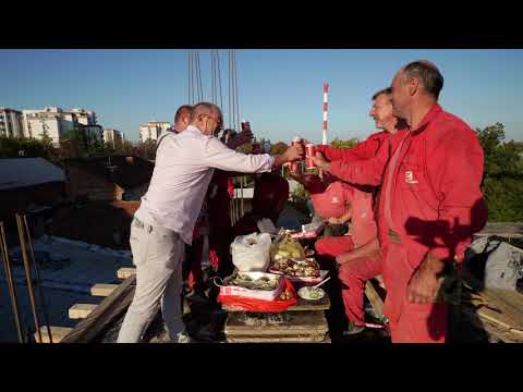 KM39 10.oktobar 2020. video br.7 izlivanje ploče 3.sprata