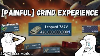The BEST Tank in Game GRIND EXPERIENCE!🔥| Incredibly DIFFICULT grind (420K exp💀) | Epic Moments!💥