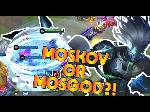 Moskov or MOSGOD - Mobile Legends Bang Bang Mythic RANK! *INSANE DAMAGE*