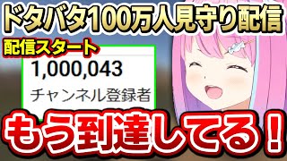 ドタバタ展開で涙よりも笑顔で溢れるルーナ姫の100万人見守り配信【姫森ルーナ/ホロライブ切り抜き】