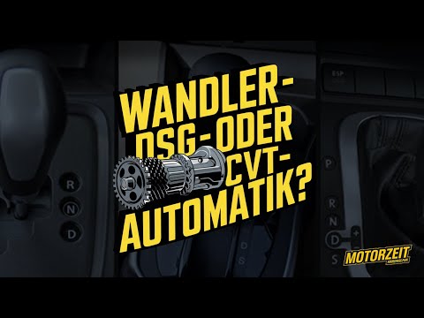 Automatik fahren erklärt | Wandler- DSG- oder CVT-Automatik?