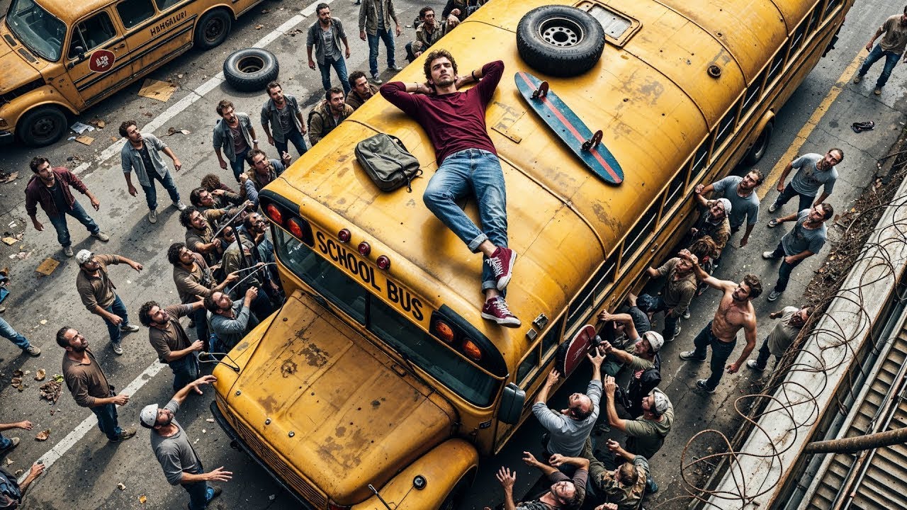 UM ADOLESCENTE COMUM DE REPENTE TEM O MELHOR DIA DE SUA VIDA DEPOIS DE UM APOCALIPSE ZUMBI NA TERRA!