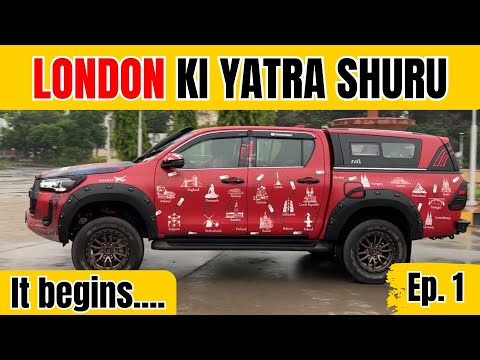 India to London Road Trip Begins! 🇮🇳🚙 800 KM Non-Stop Drive | #EP.1 ManuOnMap