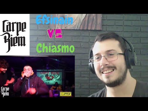 Reazione Carpe Riem vol IX Efsinain VS Chiasmo quarto di finale REACTION