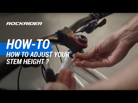TUTO 🔧 How to adjust your stem height ? By ROCKRIDER