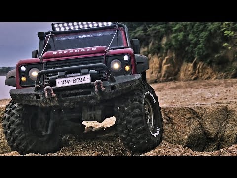 Traxxas TRX4 Defender Waterfront Drive_#