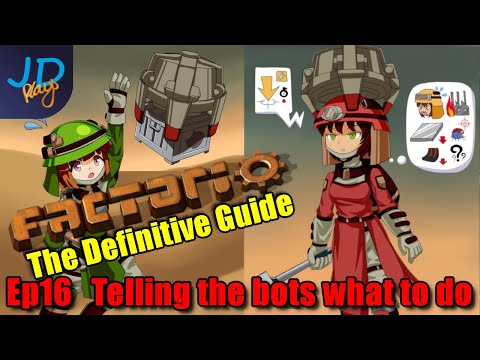 Factorio 1.0 The Definitive Guide Ep16 ⚙️ Telling the bots what to do ⚙️ Guide For New Players