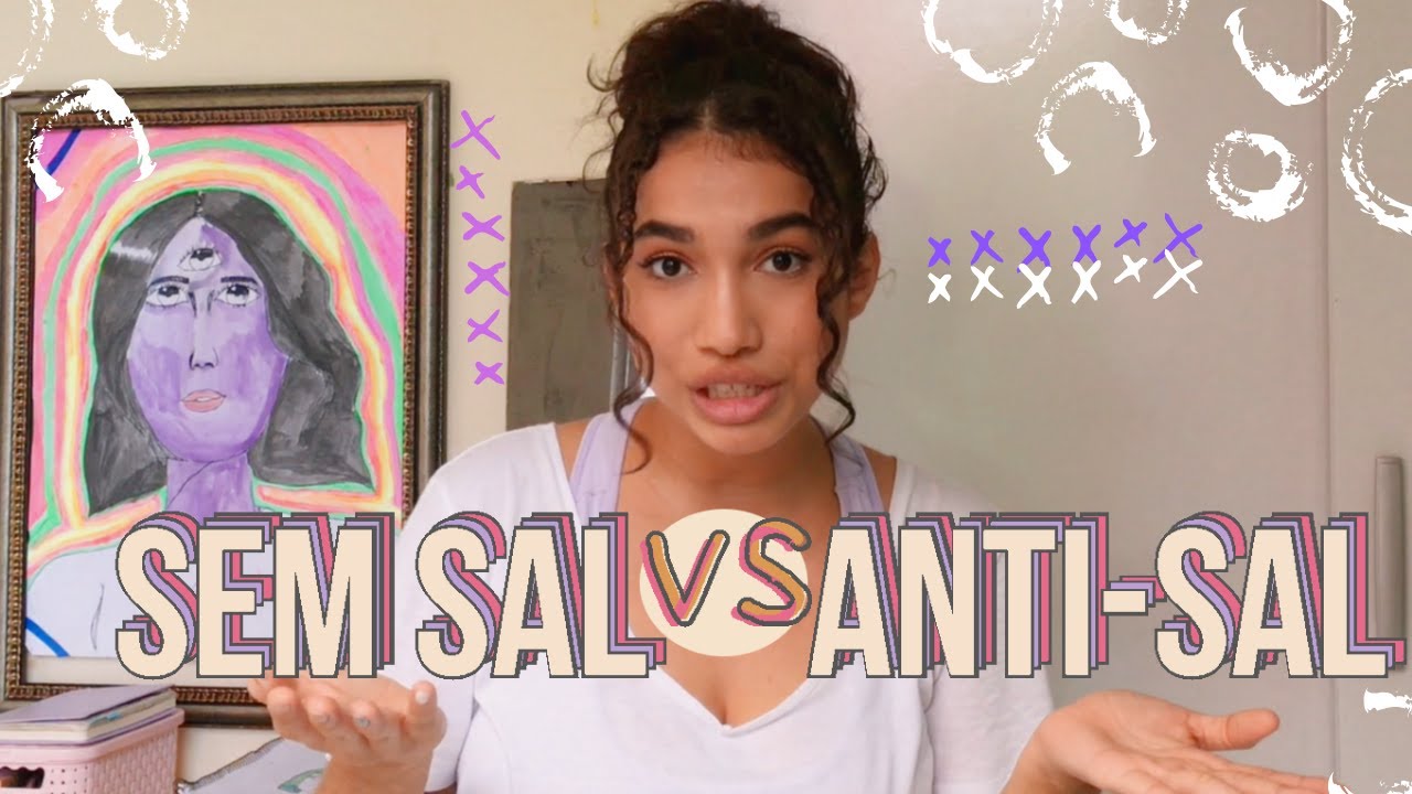 SHAMPOO SEM SAL É MELHOR