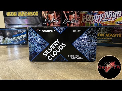 Silvery Clouds - Pyrocentury - Vuurwerk - Straatvideo 2024/2025  - APF-2074