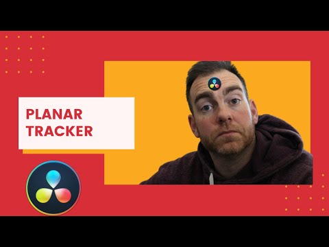How to track in Davinci Resolve - Planar Tracker video