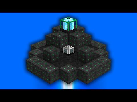 EPIC Minecraft Levitated: VOID ORE MINING & RUBBER TREES!