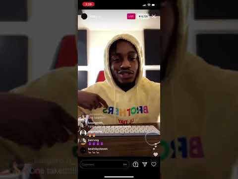 Lil Tjay Instagram live pt2