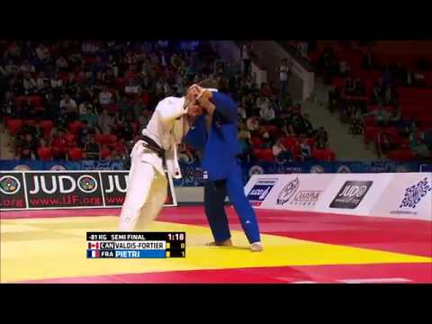 Loic Pietri vs Antoine Valois-Fortier World Judo Championships 2015
