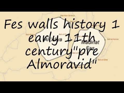 How to pronounce Fes walls history 1  early 11th century"pre Almoravid" in English?