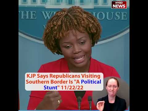 WH: Kevin McCarthy border political stunt, we have a comprehensive plan