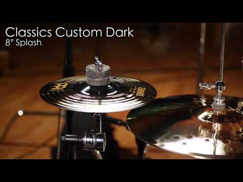 Meinl Cymbals Classics Custom 8" Dark Splash — 2-YEAR WARRANTY (CC8DAS) image 2