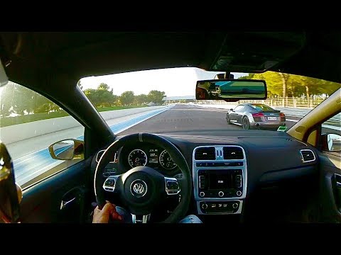 -BATTLE POLO R 430HP VS GT3 RS - R8 V10 - EXIGE CUP.. Paul Ricard-