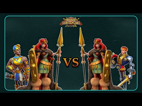 Boudica/Henry VS Boudica/Ramesses - Rise of Kingdoms