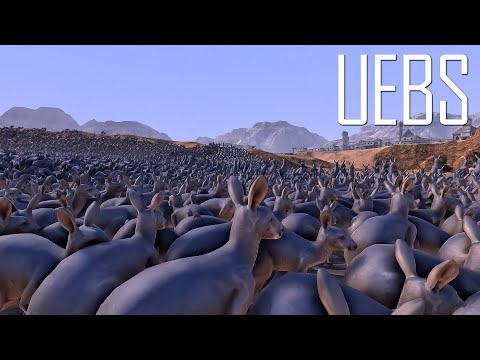 10.000 Tortoises vs 15.000 Kangaroos- Ultimate Epic Battle Simulator 2- UEBS 2