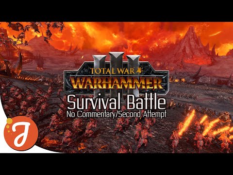 MY SECOND ATTEMPT || Kislev Vs Khorne || No Commentary || Total War: WARHAMMER III