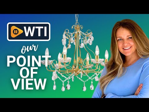WUZUPS Crystal Candle Chandelier Pendant Flushmount Ceiling Light Modern Lighting Fixture for Bedroom Hallway Bar Kitchen Bathroom - WTI product video review