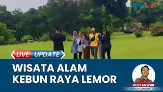 Suasana Teduh Kebun Raya Lemor Lombok Timur Jadi Destinasi Favorit Wisatawan saat Libur Lebaran