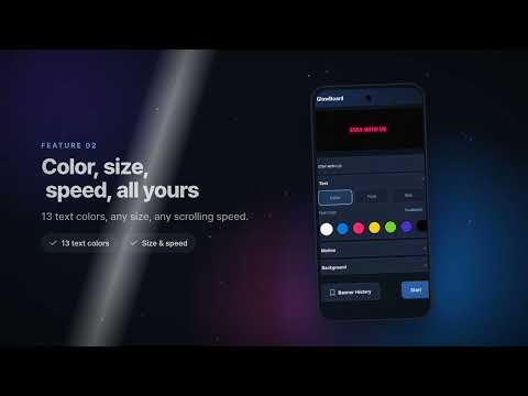 GlowBoard - LED Light Board video thumbnail
