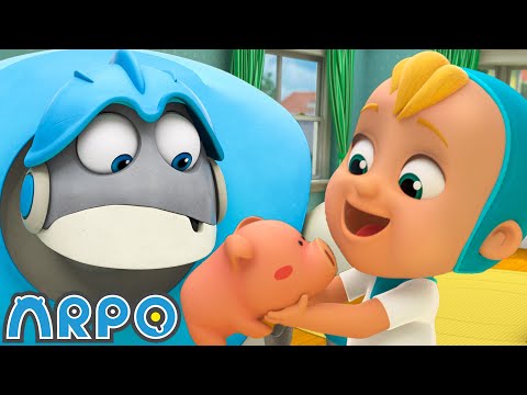 What's That Annoying Sound, ARPO? | BEST OF ARPO! | Funny Robot Cartoons for Kids!