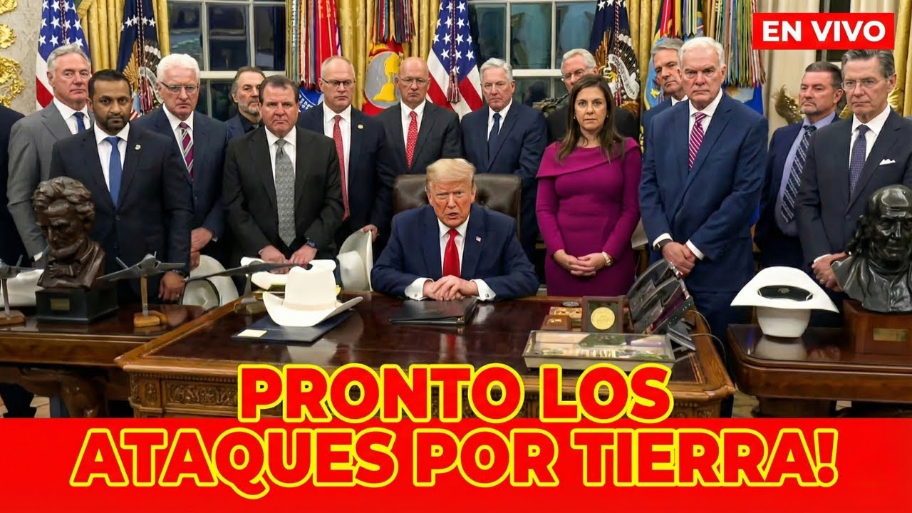 (Urgente) Donald Trump ATACARA POR TIERRA A VENEZUELA (NICOLAS MADURO EN VIVO)