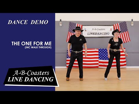 THE ONE FOR ME - Line Dance Demo & Walk Through