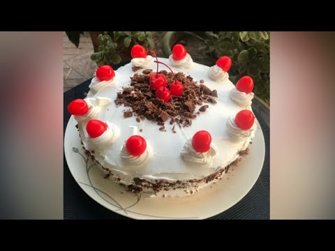 black forest cake by khalida's food secrets