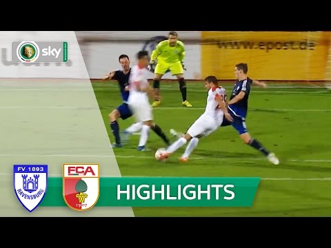 FV Ravensburg - FC Augsburg 0:2 | Highlights DFB-Pokal 2016/17 - 1. Runde