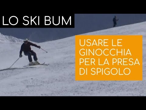 Usare le GINOCCHIA per la presa di spigolo