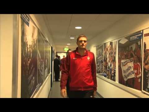 Saints Arrive At The DW Stadium