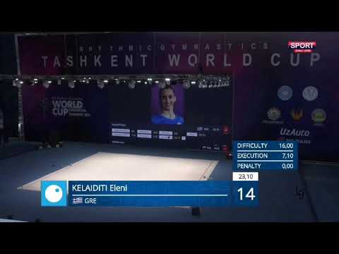 Khrystyna Pohranychna Ball AA World Cup Tashkent 2021