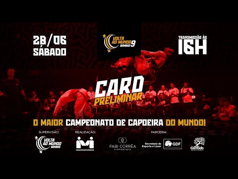 Card Preliminar do Volta ao Mundo Bambas 9