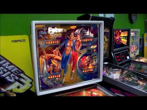 Playing Bally's 1979 Future Spa Widebody Pinball Machine