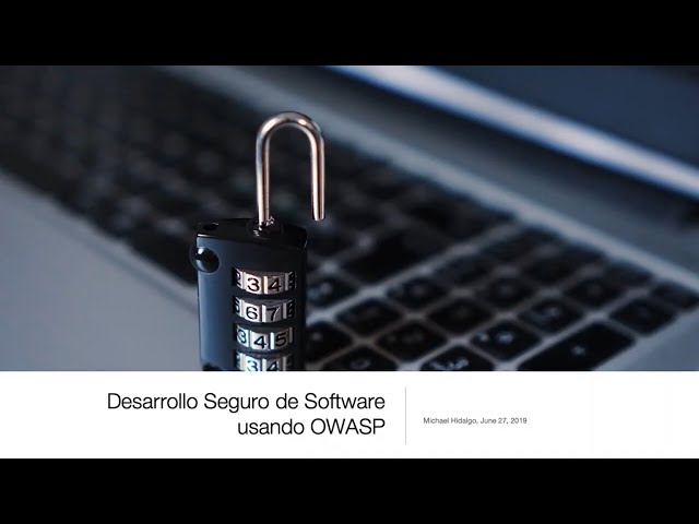 Vídeo relacionado con Ciberseguridad - Proyecto de seguridad de aplicaciones web abiertas de OWASP Sudadera con Capucha