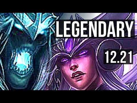 KARTHUS vs SYNDRA (MID) | 14/1/10, 1700+ games, Legendary, 1.3M mastery | KR Grandmaster | 12.21