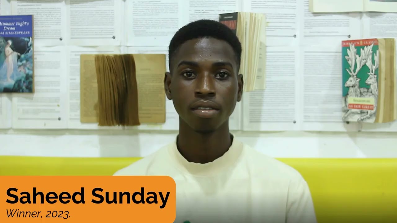 Saheed Sunday - Winner 2023