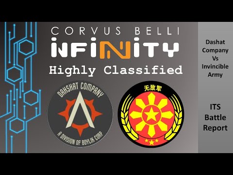 Fast Panda Gaming:300pt ITS 14 Infinity N4 Battle Report - Highly Classified (Dashat Company vs IA)