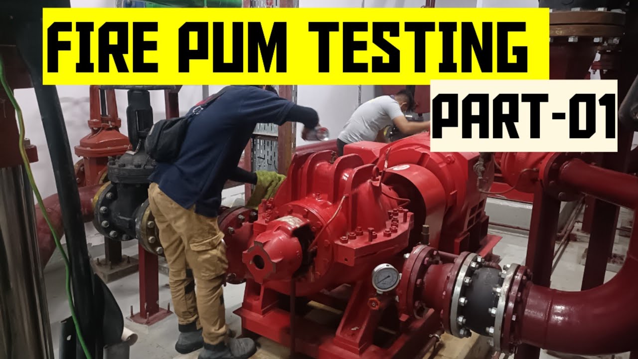 fire pump test | performance test | pump performance test