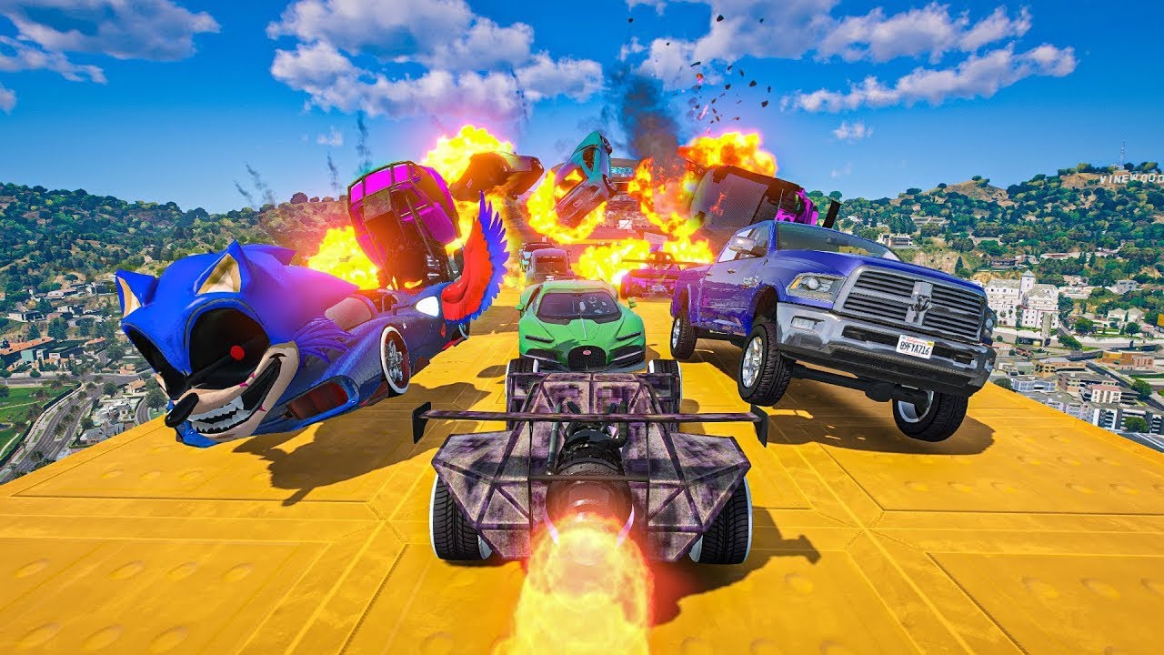 CARA A CARA CON COCHES ALEATORIOS Y EL ÚLTIMO EXPLOTA! VICTORIA MEGA ULTRA ÉPICA! - GTA 5 ONLINE