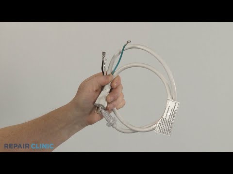 Whirlpool Microwave Oven/Hood Combo Power Cord Replacement W10708076