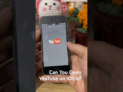 Opening YouTube App on iOS 6 in 2025 – Still Works? #ios6 #apple