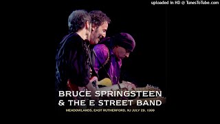 Bruce Springsteen Give the Girl a Kiss East Rutherford 29/07/1999