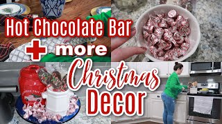 Christmas Hot Chocolate Bar | Decorate With Me