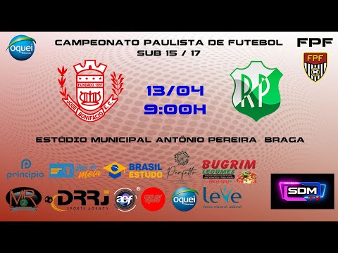 FPF - JOSÉ BONIFÁCIO X RIO PRETO - SUB 15 / 17